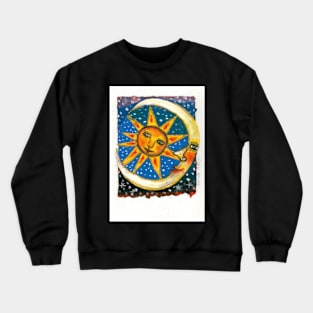 Moon and Sun Crewneck Sweatshirt